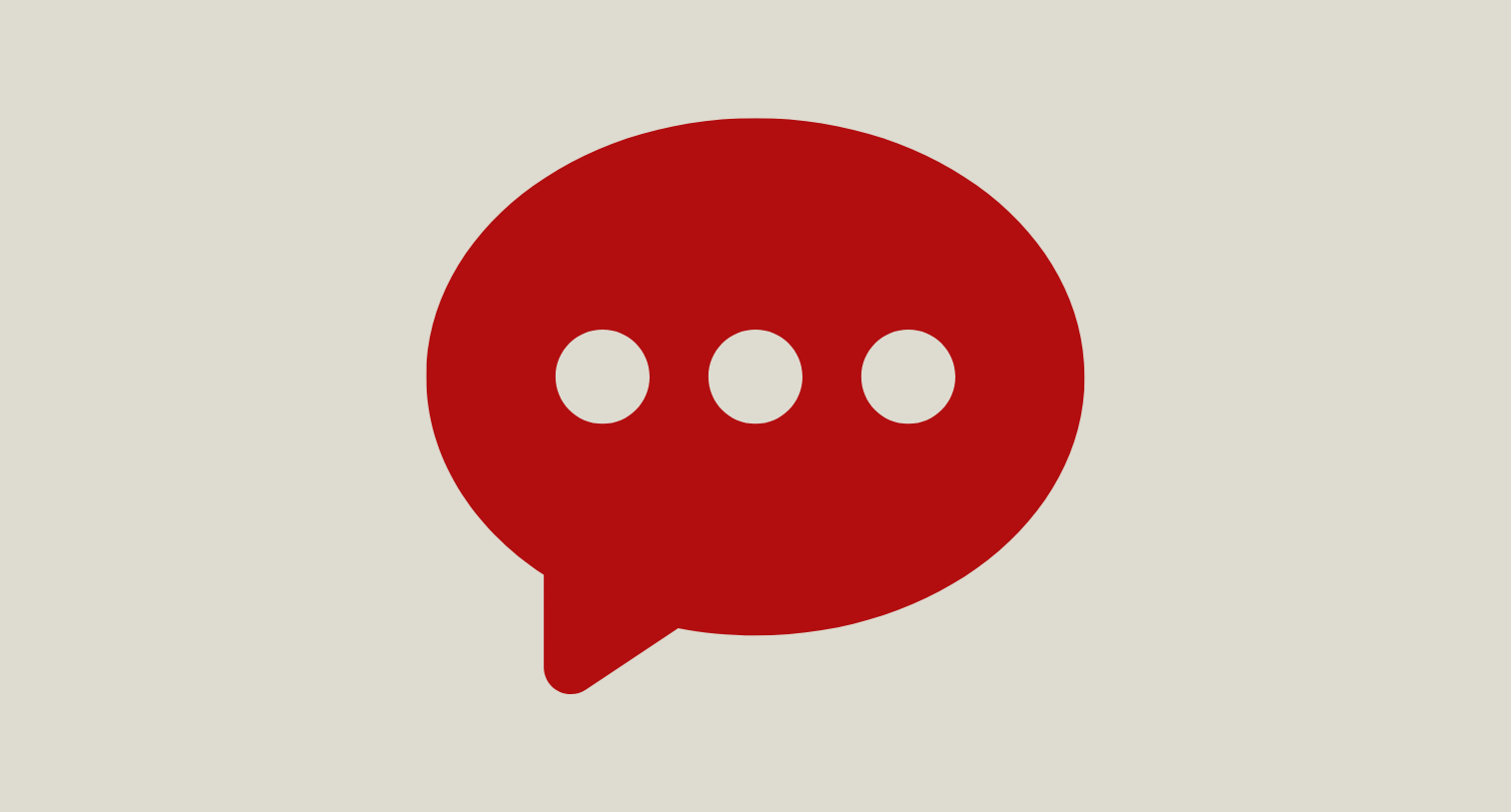 Speech bubble icon graphic