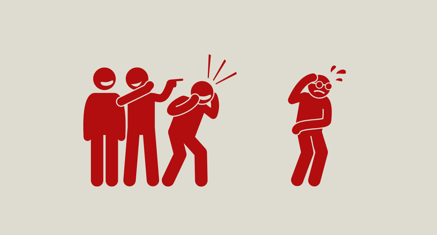 school bullying icon