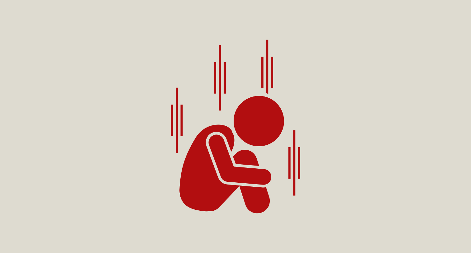 anxious child icon